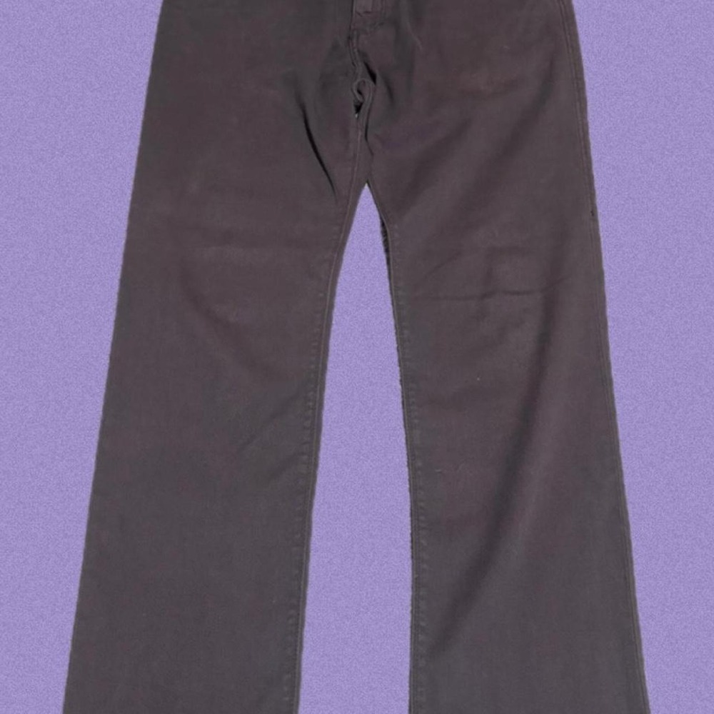 Quiksilver Mens Brown Straight Leg Jeans Size 36 Skater Surf Casual Pants